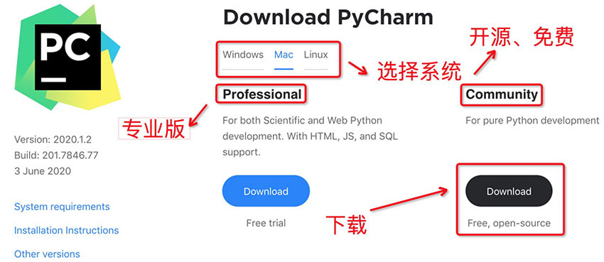 PyCharm下载