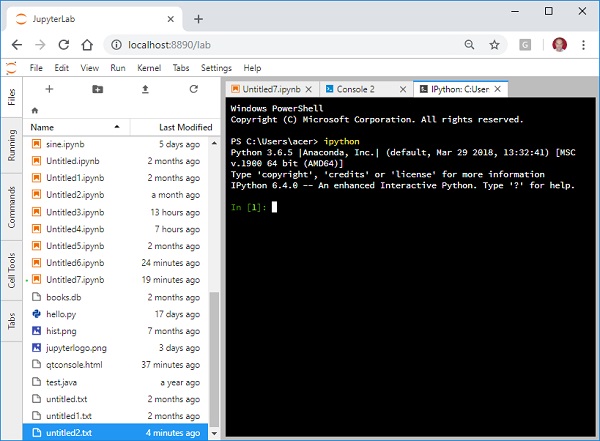 IPython shell文本编辑器