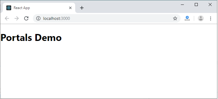React门户