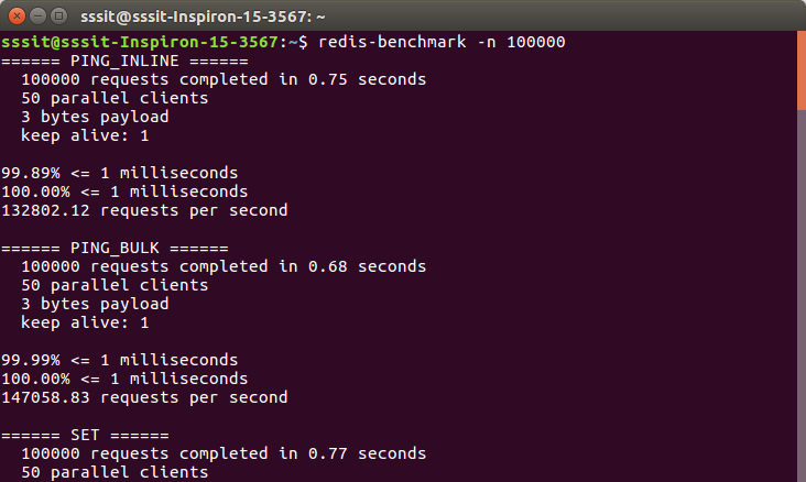 Redis Benchmarks 1