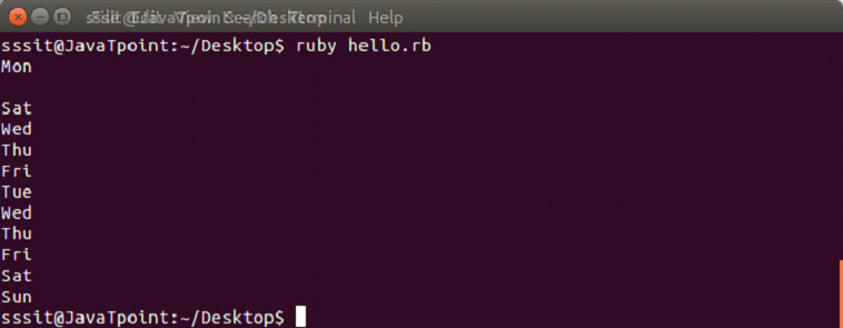 Ruby Arrays 4