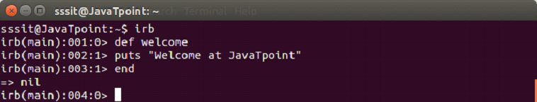 Ruby method 1