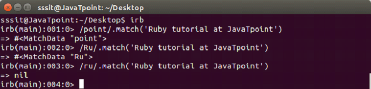 Ruby 正则表达式 2