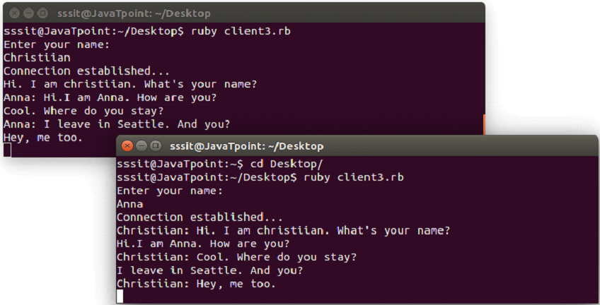 Ruby Socket 编程 3