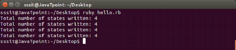 Ruby 变量 1