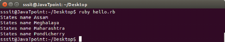Ruby 变量 2