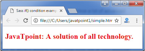 Sass If function2