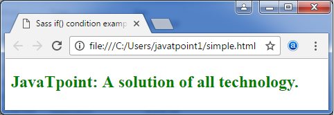 Sass If function3