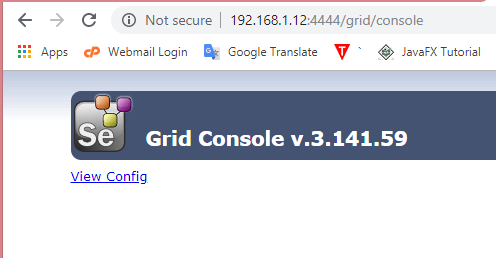 Selenium Grid