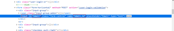 Selenium CSS Selector-ID/Class and Attribute