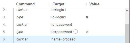 Selenium IDE-Strategies by Id