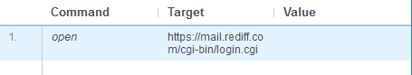 Selenium IDE-Located Strategies by Id