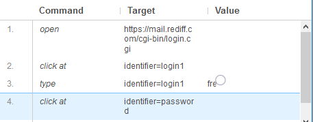 Selenium IDE-标识符的定位策略