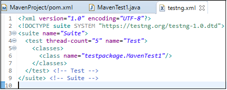 Selenium Maven