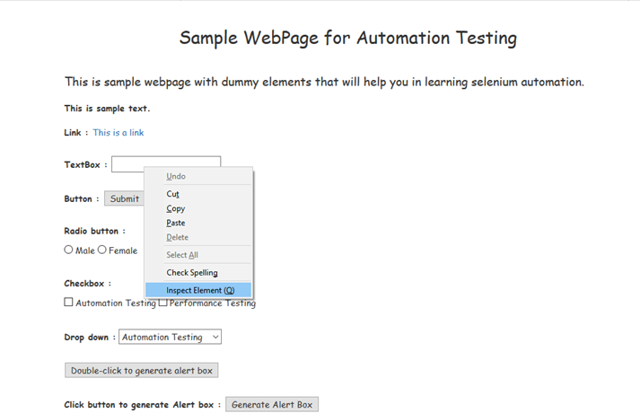 Selenium Webdriver通过ID定位策略