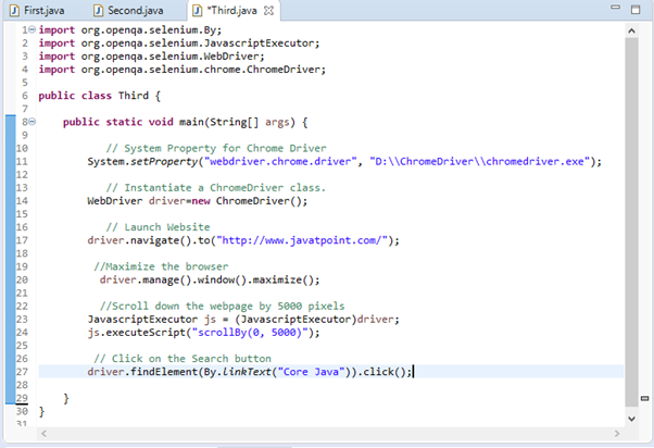  Selenium WebDriver在Chrome浏览器上运行测试