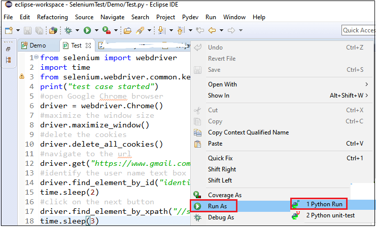 Selenium with Python Tutorial