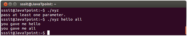 Shell Scripting Shift through parameters 2