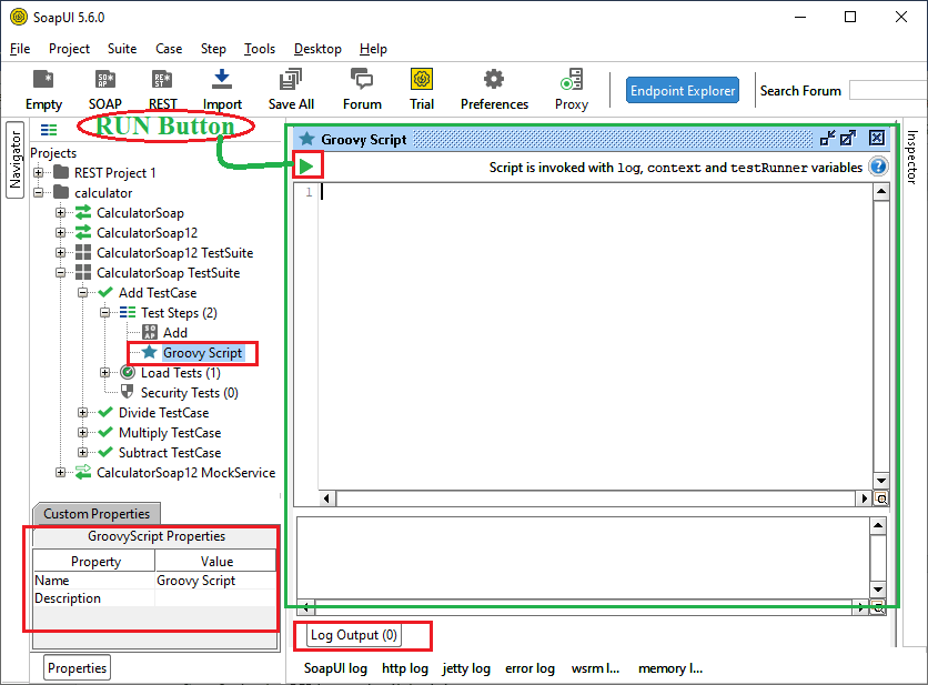 SoapUI Groovy Script