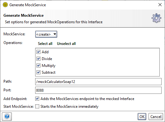 SoapUI Mock Service