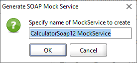 SoapUI Mock Service