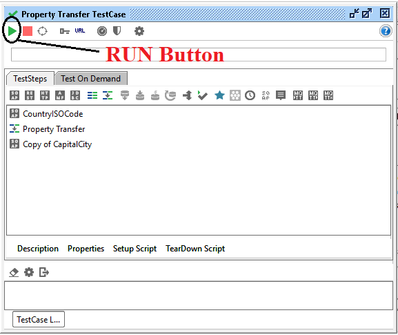 SoapUI Property Transfer