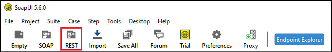 SoapUI REST Web 服务