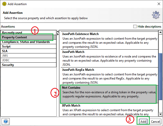 SoapUI REST Web Service