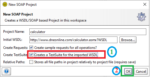 SoapUI Test Structure