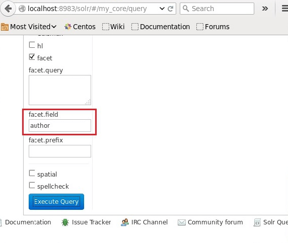 Apache Solr Faceting