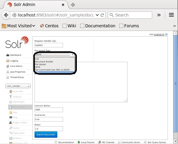 Indexing in Apache Solr