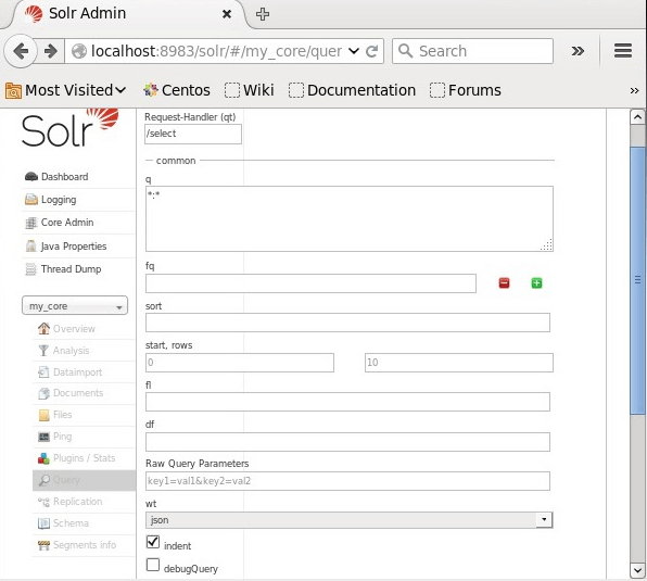 在 Apache Solr 中查询数据