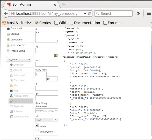 Querying Data in Apache Solr