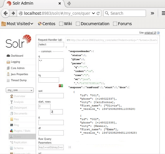 Querying Data in Apache Solr