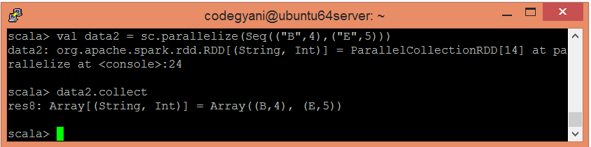 Spark cogroup Function