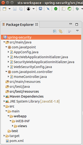 Spring Security Java示例