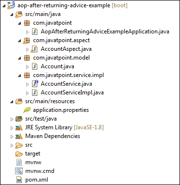 返回建议后的Spring Boot AOP