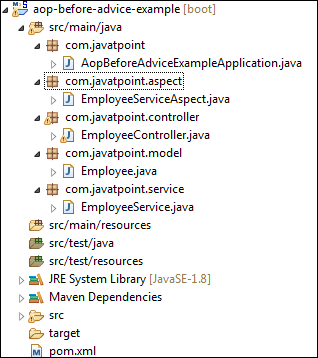 Spring Boot AOP咨询之前