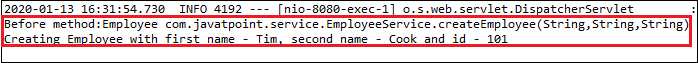 在建议之前使用Spring Boot AOP