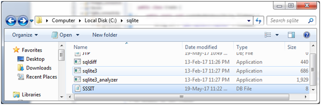 带sqlite 3的SQLite Java