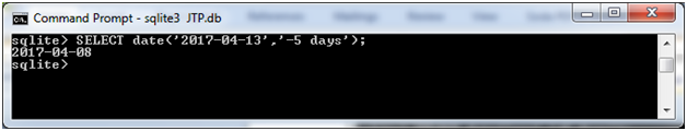 SQLite日期时间功能17