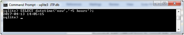SQLite日期时间函数8