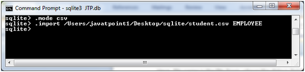 Sqlite Import 1