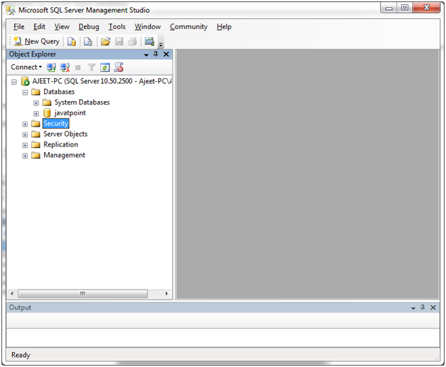  SQLServer登录数据库2
