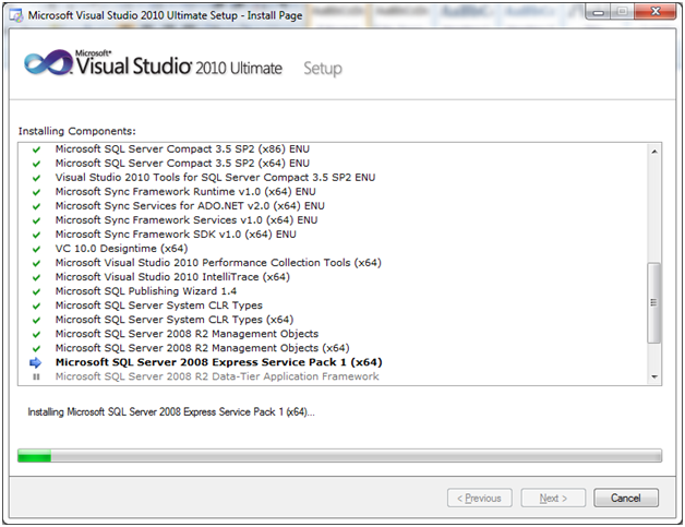 SQLServer Visual Studio 12