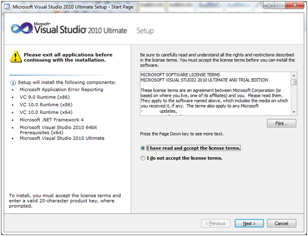 SQLServer visual studio 4