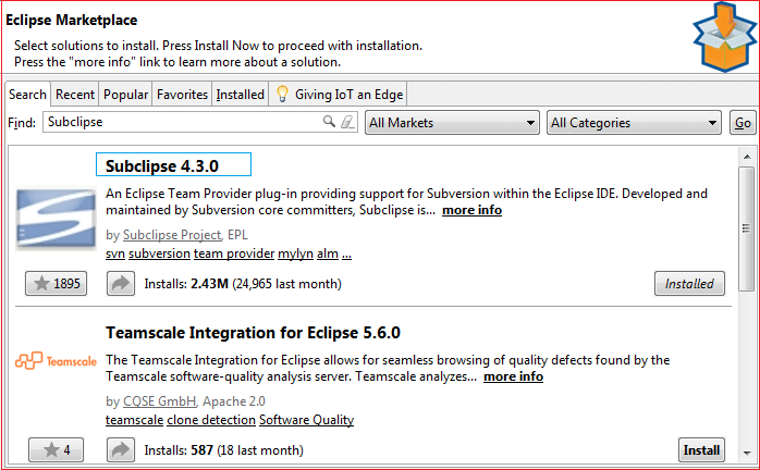 SVN for Eclipse