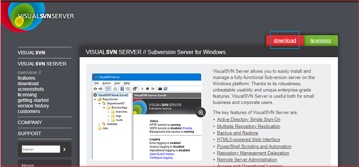 SVN Installation for Windows