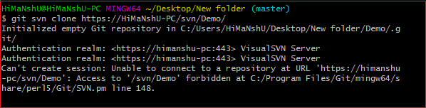 SVN to Git Migration