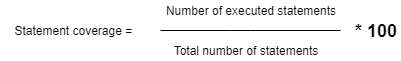 Statement Coverage link